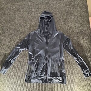 Columbia Women S Full Zip Hoodie Thumb Holes Athletic Lightweight Jacket Running